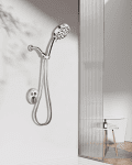 Handheld Showerhead with 10 Spray Modes, Chrome