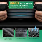 Uirway 600D Square Hot Tub Cover 85”L x 85”W x 20”H [2025 Upgraded Heavy Duty Fabric] Outdoor Waterproof SPA Covers for Hot Tub, New Super Windproof Straps, Hot Tub Winter Cover Protector with Anti-UV