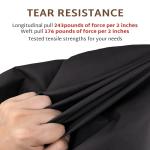 iBirdie Outdoor Waterproof and Weatherproof Hot Tub Cover 85 x 85 inch fit 84 x 84 or 83 x 83 or 82 x 82 or 7 ft x 7 ft Square SPA 600D Heavy Duty Protectors Protective Cover Cap