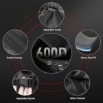 Zettum Hot Tub Cover - 600D Spa Cover Protector Waterproof & Heavy Duty, Outdoor Square Hot Tub Cover Cap Protection (85 x 85 Inch)