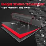 Zettum Hot Tub Cover - 600D Spa Cover Protector Waterproof & Heavy Duty, Outdoor Square Hot Tub Cover Cap Protection (85 x 85 Inch)