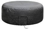 Tlswshsy 71'' x 27'' Insulated Inflatable Hot Tub Thermal Cover, Energy Efficient Hot Tub Cover with Zipper Door, Inflatable Hot Tubs Full Coverage for Keeping Warm Extra Insulation and Dustproof