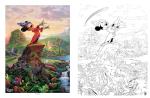 Disney Dreams Coloring Book by Thomas Kinkade