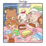 Cozy Friends: Fun Animal Coloring Book for Adults