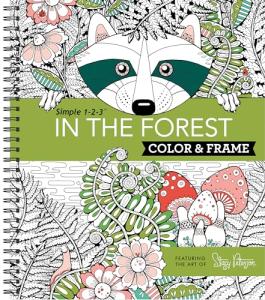 Color & Frame: In the Forest Coloring Book