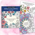 Psalms Adult Coloring Book: Color & Frame Edition