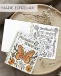 Funny Floral Coloring Book Set for Relaxation
