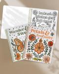 Funny Floral Coloring Book Set for Relaxation