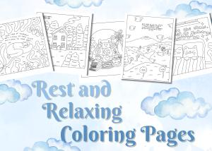 Relaxing Mental Health Coloring Pages for Everyone