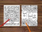 Chakra Mandala Coloring Page Bundle for Adults