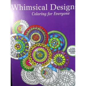 Fun Whimsical Designs Coloring Book for Stress Relief