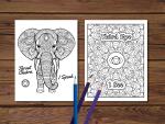 Chakra Mandala Coloring Page Bundle for Adults