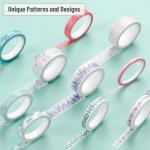 Floral Washi Tape Set - 21 Assorted Rolls