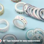 Floral Washi Tape Set - 21 Assorted Rolls