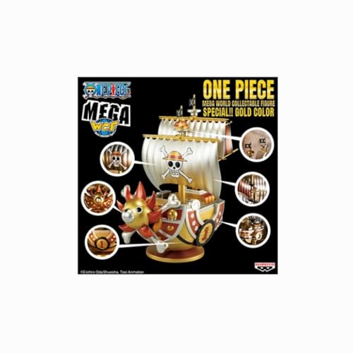One Piece Banpresto Mega World Gold Figure Collectable