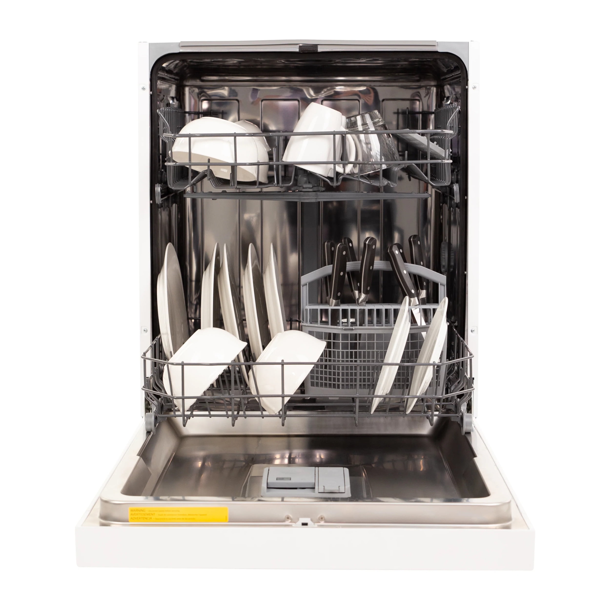 White Front Control 24" Magic Clean Dishwasher