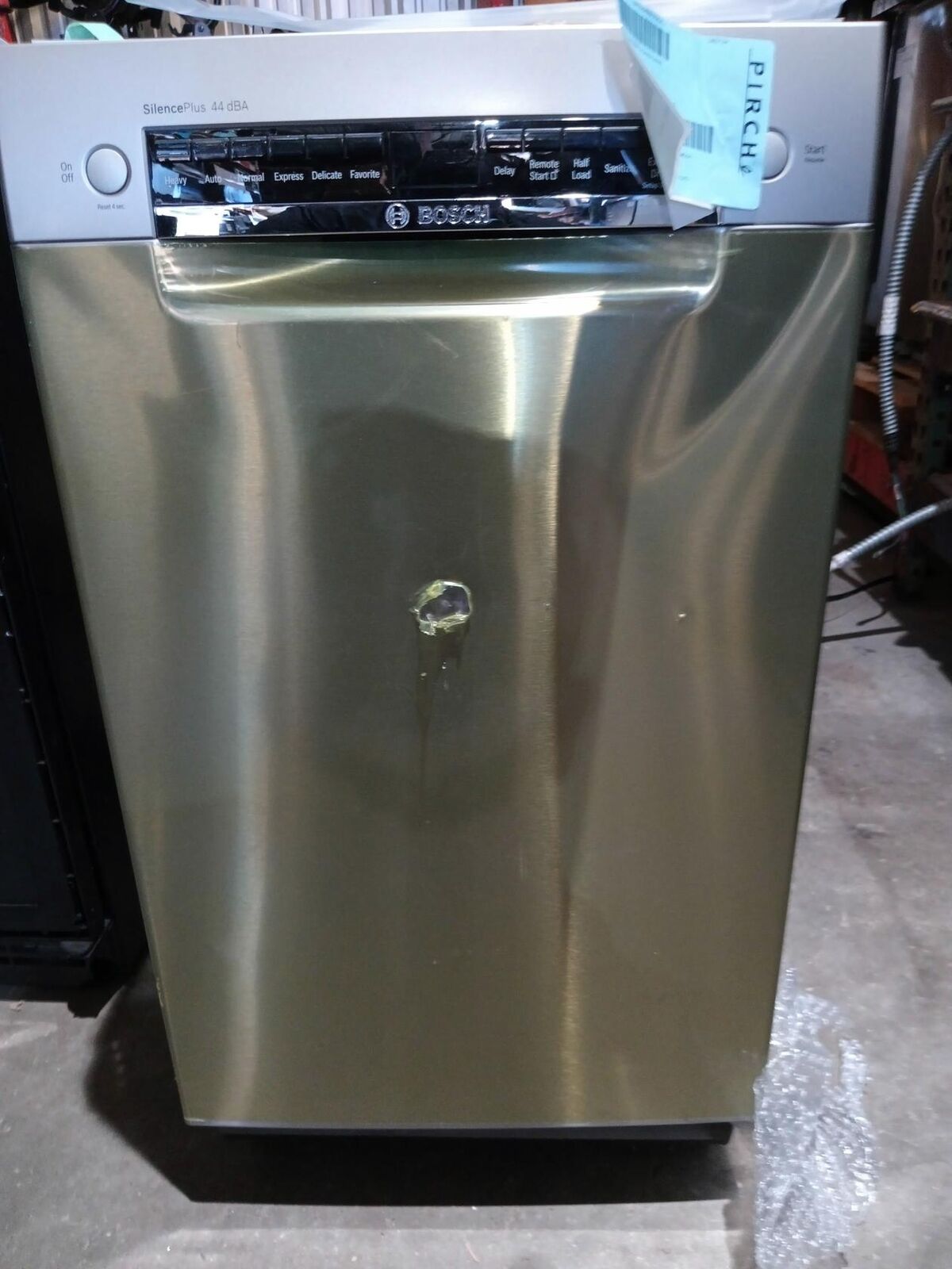Bosch 18" Front Control Stainless Smart Dishwasher