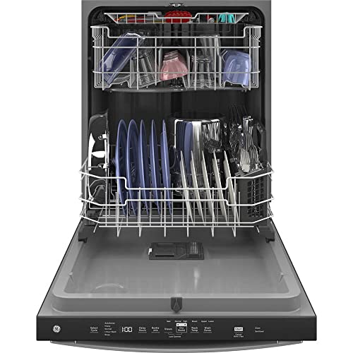 GE Top Control Dishwasher with Sanitize Cycle