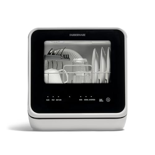 Farberware Portable Countertop Dishwasher - 5-Liter Water Tank