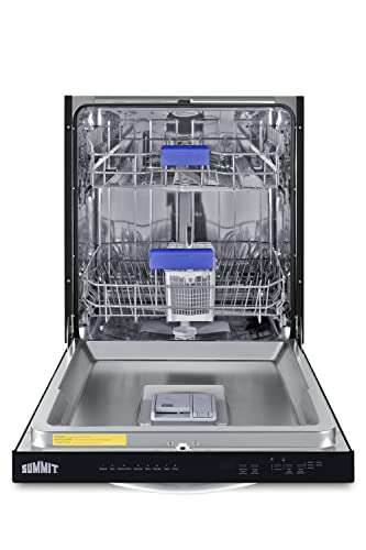 Summit Appliance DW243BADA 24" Built-In Dishwasher, Black