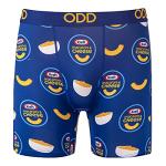 Odd Sox, Kraft Mac & Cheese, Men's Boxer Briefs, Funny Novelty Underwear, Medium Multicolor