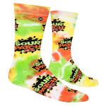Odd Sox – Sour Patch Kids Tie-Dye Crew Socks – Official Candy Merch for Men & Women – Size Large – Funny Novelty Design – Soft Cotton Blend