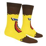Odd Sox, YooHoo, Fun Graphic Print Crew Socks for Men & Women, Large