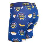 Odd Sox, Kraft Mac & Cheese, Men's Boxer Briefs, Funny Novelty Underwear, Medium Multicolor