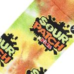 Odd Sox – Sour Patch Kids Tie-Dye Crew Socks – Official Candy Merch for Men & Women – Size Large – Funny Novelty Design – Soft Cotton Blend
