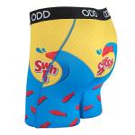 Odd Sox Men's Novelty Underwear Boxer Briefs, Swedish Fish, Funny Graphic Prints - Medium