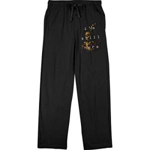 FNaF Five Nights at Freddy's I'm Still Here Print Men's Sleepwear Sleep Pajama Pants-Large