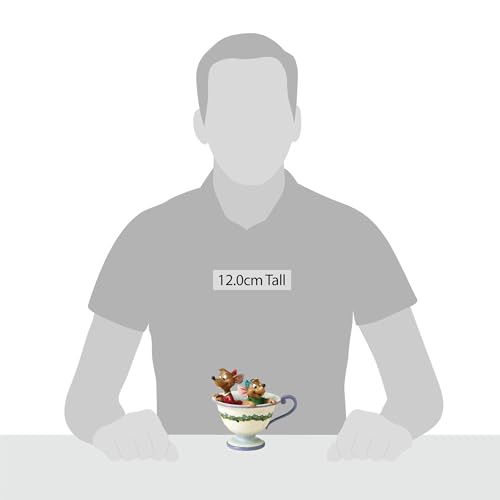 Disney Cinderella Jaq and Gus Teacup Figurine