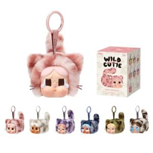 POP MART Crybaby Wild but Cutie Series - Vinyl Plush Pendant Blind Box, Random Design Action Figures Collectible Toys Decorations, Holiday Birthday Gifts for Girls and Boys, Single Box
