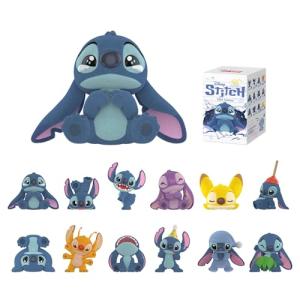 POP MART Disney Stitch Little Emotions Series Figures Blind Box Figures, Random Design Action Figures Collectible Toys Home Decorations, Holiday Birthday Gifts for Girls and Boys, Single Box