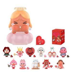 POP MART Crybaby Crying for Love Series Figures, Blind Box Figures, Random Design Action Figures Collectible Toys Home Decorations, Single Box