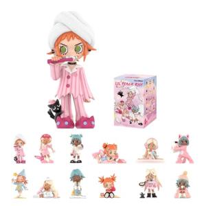 POP MART Lil Peach Riot Sleepover Series Blind Box Figures, Random Design Action Figures Collectible Toys Home Decorations, Holiday Birthday Gifts for Girls and Boys, Single Box