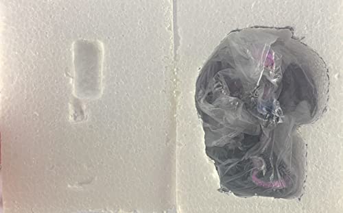 Fantasy Purple Dragon Statue with Sword and Crystal Ball