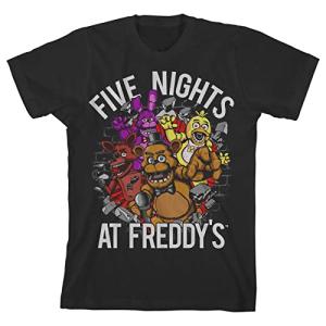 Five Nights at Freddy's Breaking Walls Black T-Shirt