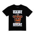 Bioworld Five Nights at Freddy's Game Over Tees