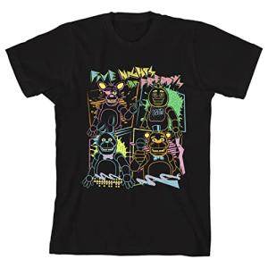 FNAF Scary Bear Graphic Tee for Kids - XL