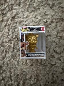 Funko Bitty Pop FNAF Five Nights at Freddy’s 111 Gold Nightmare Freddy *1/32*