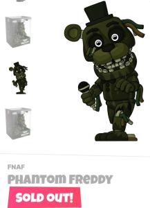 Youtooz * Phantom Freddy * Vinyl Figure * NEW *Sold Out *Five Nights At Freddy’s