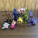 Five nights at Freddy’s figurines lot - See All Pictures - Some Missing Limbs