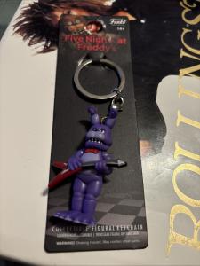 funko Five Nights at Freddy's 1.5" Character Keychain: Bonnie w cardboard back