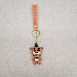 Five Nights at Freddy's 3-D Keychains Backpack Bag Clips 2.5in Wrist Strap FNAF