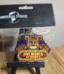 Universal Halloween Horror Nights HHN 2025 FNAF Five Nights At Freddy's Keychain