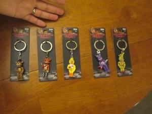 FUNKO FIVE NIGHTS AT FREDDY'S KEYCHAIN COLLECTIBLE SET COMPLETE YOUR COLLECTION