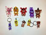 Funko FNAF Five Nights at Freddy's Keychains Lot Of 10 Foxy Freddy Chica