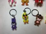 Funko FNAF Five Nights at Freddy's Keychains Lot Of 10 Foxy Freddy Chica