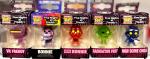 FIVE NIGHTS AT FREDDY’s Funko Pocket Pop Keychain Set, 5 LIMITED Ed Translucent